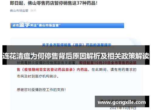 连花清瘟为何停售背后原因解析及相关政策解读